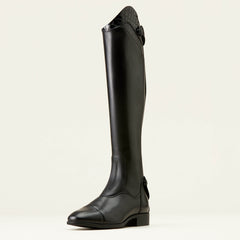 Palisade Show Tall Riding Boot Women - BLACK/BLACK CROC PRINT