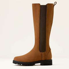Camden Lug Waterproof Boot Women - SADDLE TAN