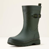 Kelmarsh Mid Rubber Boot Women - DARK OLIVE