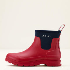 Kelmarsh Shortie Rubber Boot Women - TEAM RED/NAVY