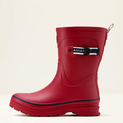 Kelmarsh Mid Rubber Boot Women - TEAM RED/NAVY