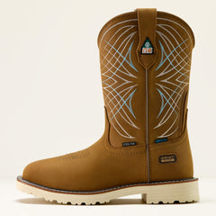 Activator CSA Waterproof Wide Square Toe Steel Toe Work Boot Women - DUSTED BROWN