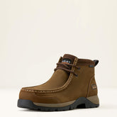Edge Moc Composite Toe Work Boot Women - DARK BROWN