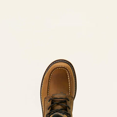 Rebar Lift Chukka MetGuard Composite Toe Work Boot Women - DISTRESSED BROWN