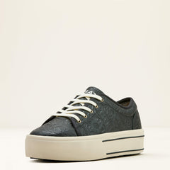 Skylar Shoe Women - BLACK FLORAL EMBOSS
