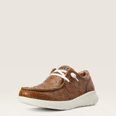 Hilo Women - BROWN FLORAL EMBOSS