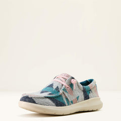 Hilo Shoe Women - SMOKY TURQUOISE FLANNEL