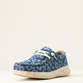 Hilo Shoe Women - DENIM LEOPARD