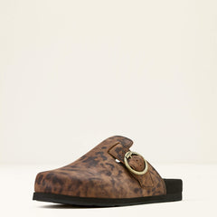 Country Mule Women - LEOPARD SUEDE