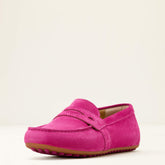 Selene Driving Moc Women - HOT PINK SUEDE