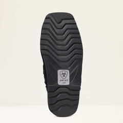 Jackie Square Toe Slipper Women - BLACK