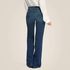Trouser Mid Rise Stretch Kelsea Wide Leg Jean Women - JOANNA
