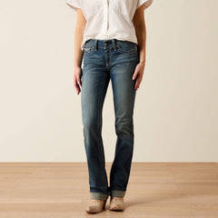 R.E.A.L. Straight Leg Jean Women - RAINSTORM