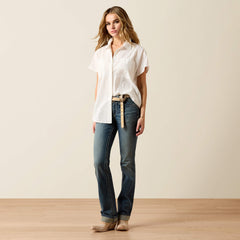 R.E.A.L. Straight Leg Jean Women - RAINSTORM