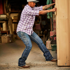 Rebar Work Flex Perfect Rise Riveter Boot Cut Jean Women - PILAR