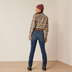 Rebar High Rise Riveter Straight Jean Women - LA JOLLA