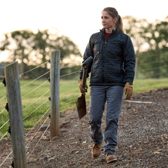 Rebar Perfect Rise Made Tough Straight Pant Women - REBAR GREY