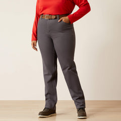 Rebar Perfect Rise Made Tough Straight Pant Women - REBAR GREY