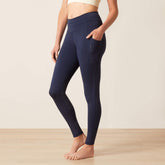 Eos 2.0 Knee Patch Tight Women - NAVY ECLIPSE