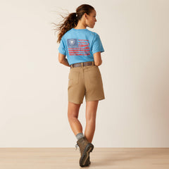 Rebar PR Made Tough 6" Short Women - FIELD KHAKI