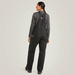 Rebar DuraCanvas Stretch Insulated Bib Women - BLACK