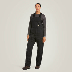 Rebar DuraCanvas Stretch Insulated Bib Women - BLACK