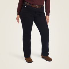 Rebar DuraStretch Made Tough Straight Leg Pant Women - BLACK