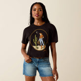 Ariat Night Sky Cowgirl T-Shirt Women - BLACK