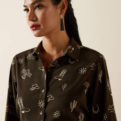 Homestyle Shirt Women - LAYLA PRINT