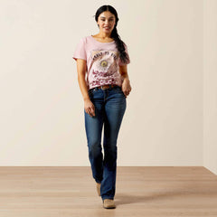 Ariat Early to Rise T-Shirt Women - DUSTY PINK