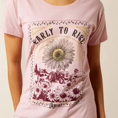 Ariat Early to Rise T-Shirt Women - DUSTY PINK