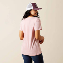 Ariat Spur Script T-Shirt Women - DUSTY PINK