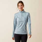 Lowell 3.0 1/4 Zip Baselayer Women - HARDWARE PRINT