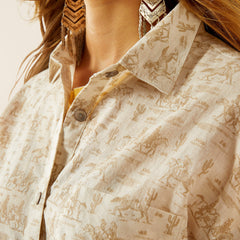 Poppy Summer Overshirt Shirt Women - COMIC TOILE