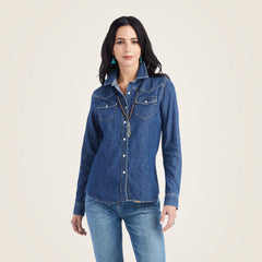 Farriday Denim Shirt Women - BLUELIGHT