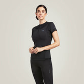 Ascent 1/4 Zip Baselayer Women - BLACK