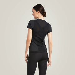 Ascent 1/4 Zip Baselayer Women - BLACK