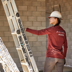 Rebar Workman USA Logo T-Shirt Women - PORT