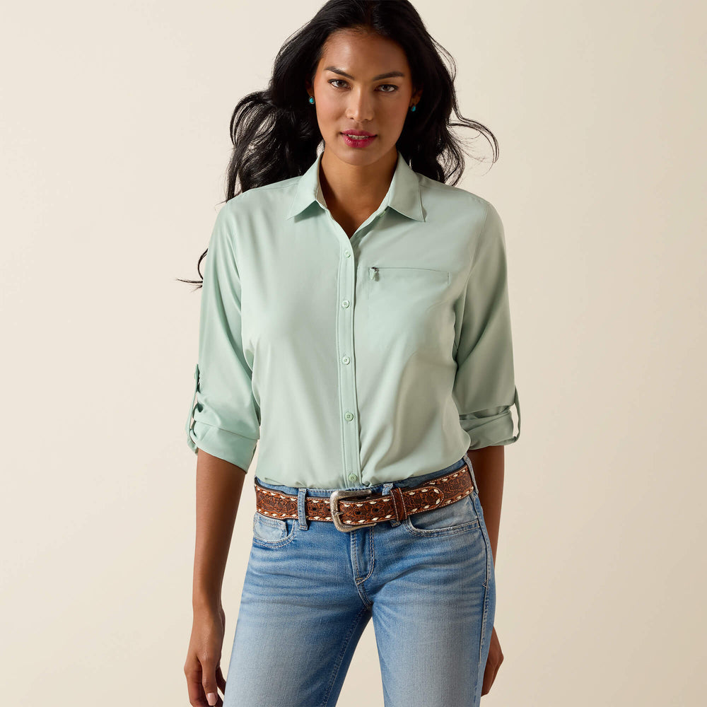 VentTEK Shirt Women - SILT GREEN
