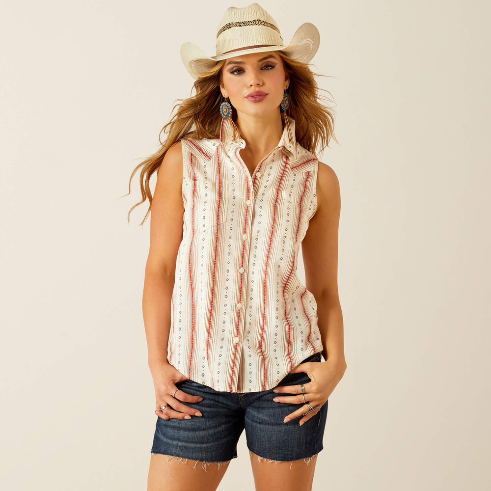 Billie Jean Shirt Women - DESERT STRIPE