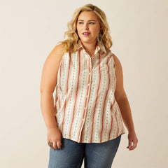 Billie Jean Shirt Women - DESERT STRIPE