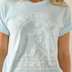 Ariat Another Day T-Shirt Women - VINTAGE LAGOON