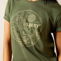 Ariat Desert Snake T-Shirt Women - OLIVE