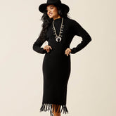 Alicia Sweater Dress Women - BLACK