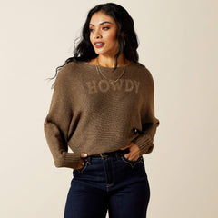 Goldie Sweater Women - CHOCOLATE CHIP