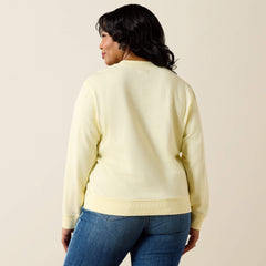 Essential Crew Sweatshirt Women - PEAR SORBET