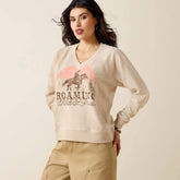Victoria Sweatshirt Women - KHAKI HEATHER