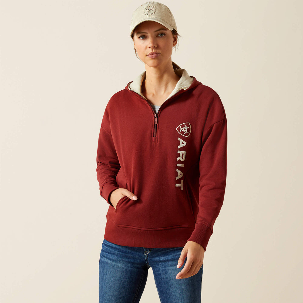 Rabere 2.0 Hoodie Women - MADDER BROWN