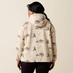 Essential Hoodie Women - OATMEAL HEATHER