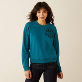 Essential Sendero West is Best Sweatshirt Women - DRAGONFLY